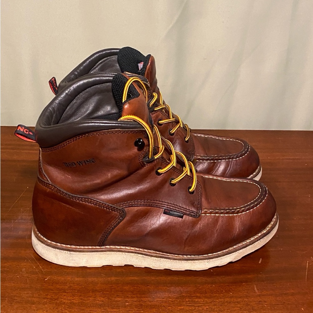 Red Wing Men’s Traction Tred 6- Work Boot 405  Red Oak boots 11D